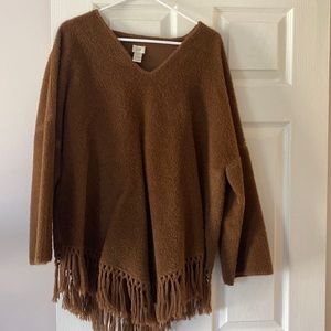 J. Jill poncho. X SMALL / SMALL.